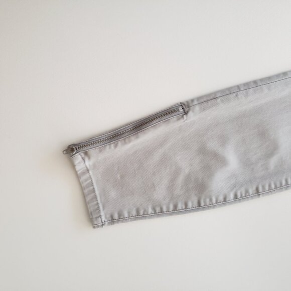 LILA RYAN Size 6 Khaki Gray Military Patch Pocket Skinny Pants NWT - Picture 8 of 14